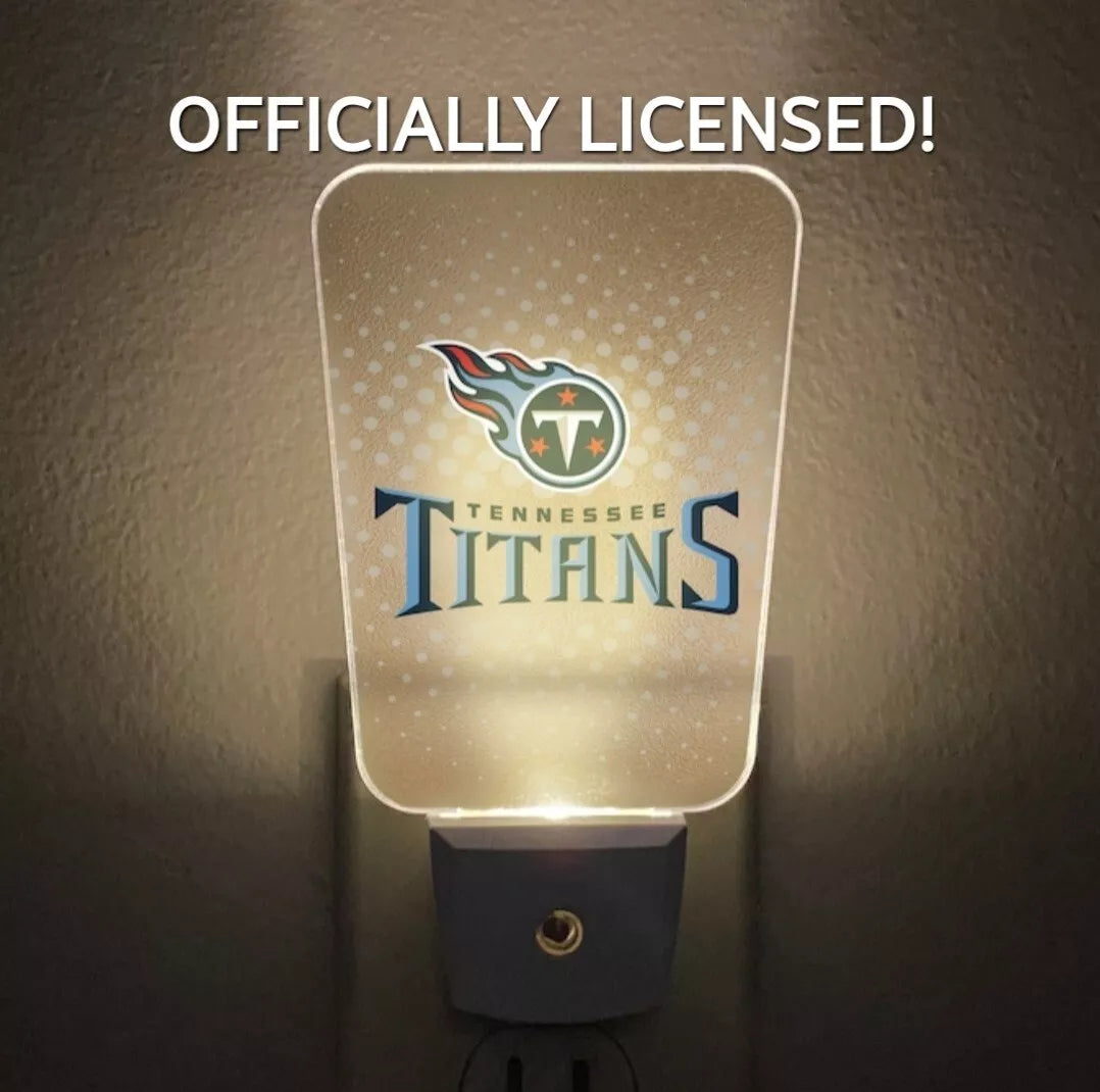 NFL Hi-Tech LED Night Light by Authentic Street Signs Tennessee TITANS